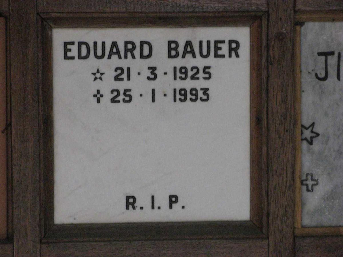 BAUER Eduard 1925-1993