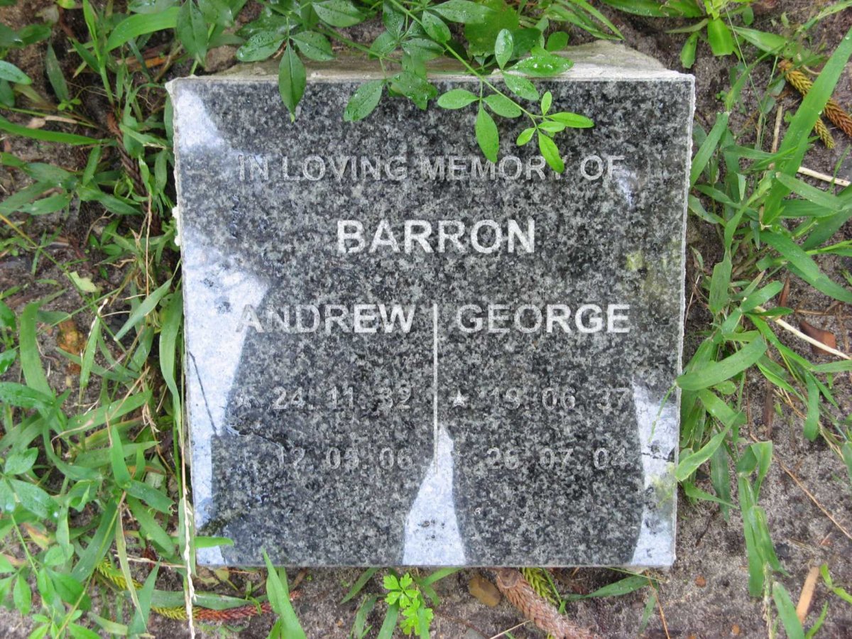 BARON Andrew 1932-2006 :: BARON George 1937-2004