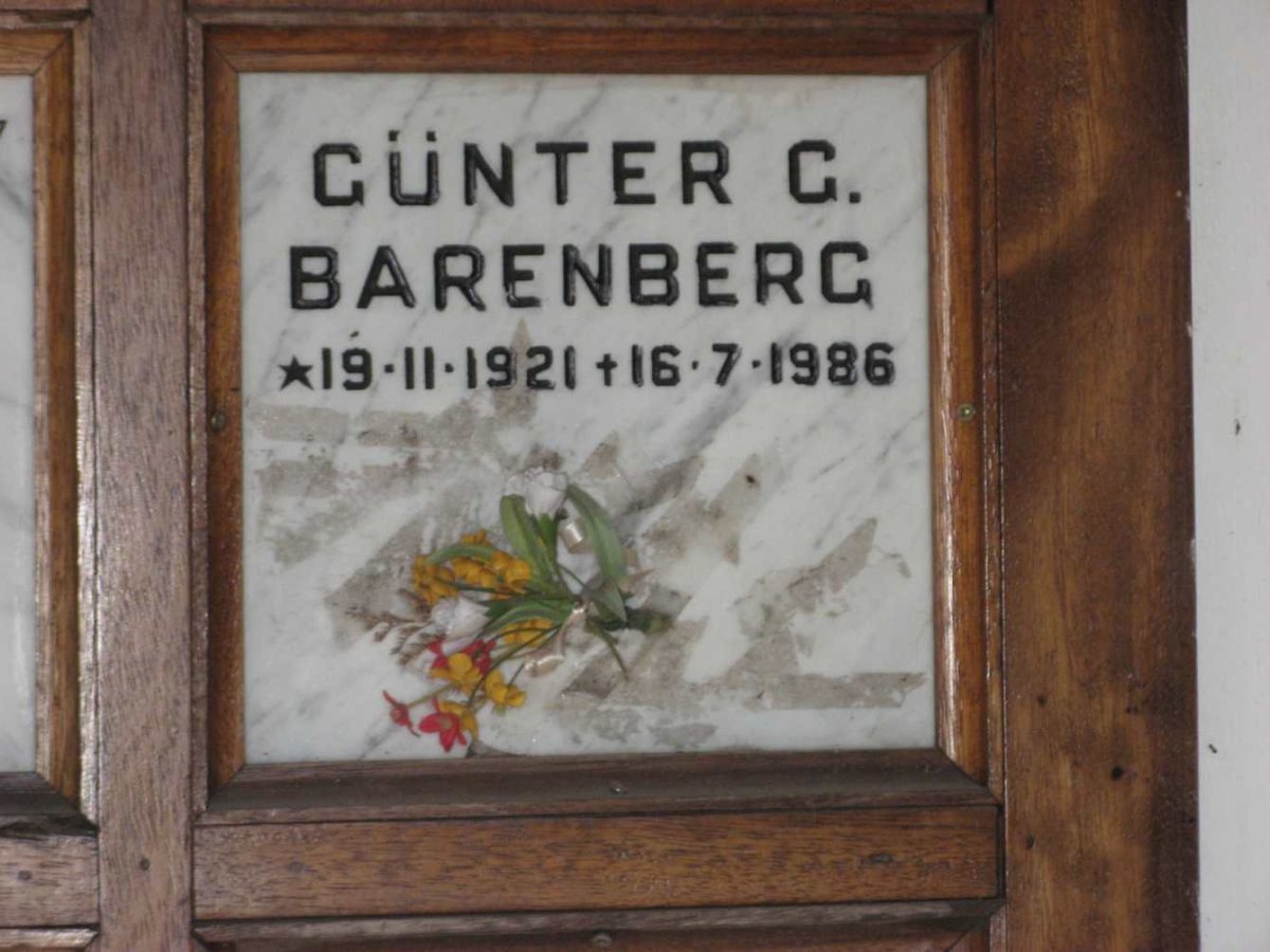 BARENBERG Gunter G. 1921-1986