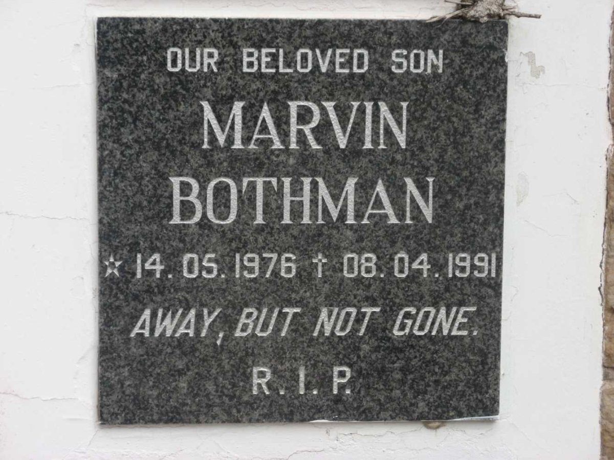 BOTHMAN Marvin 1976-1991