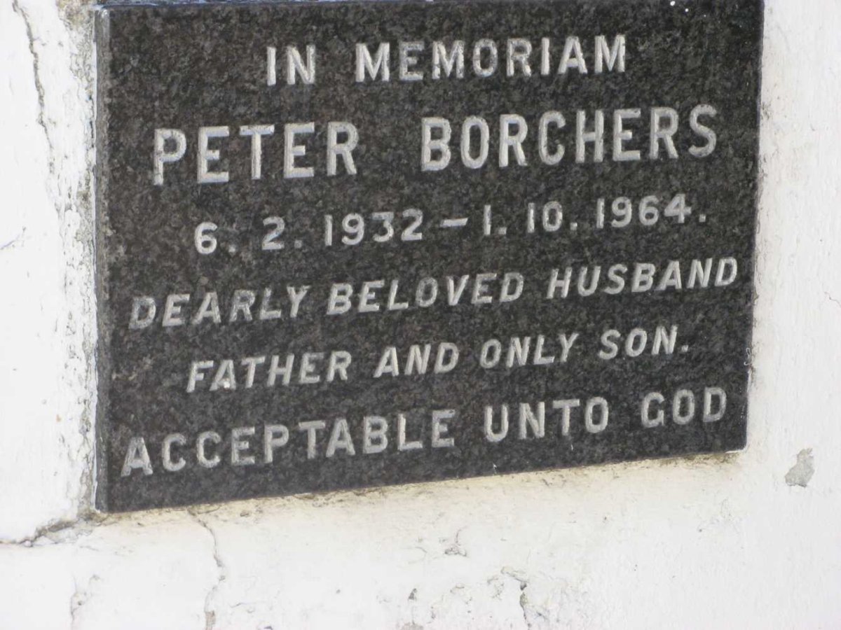 BORCHERS Peter 1932-1964