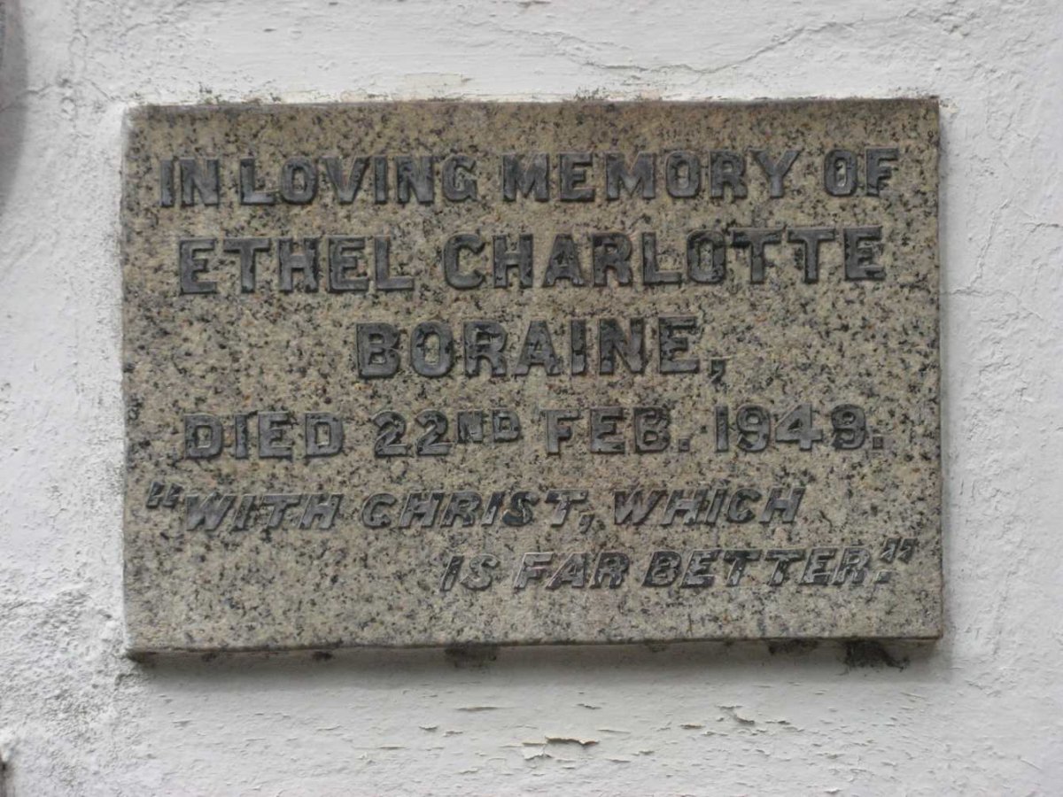 BORAINE Ethel Charlotte -1949