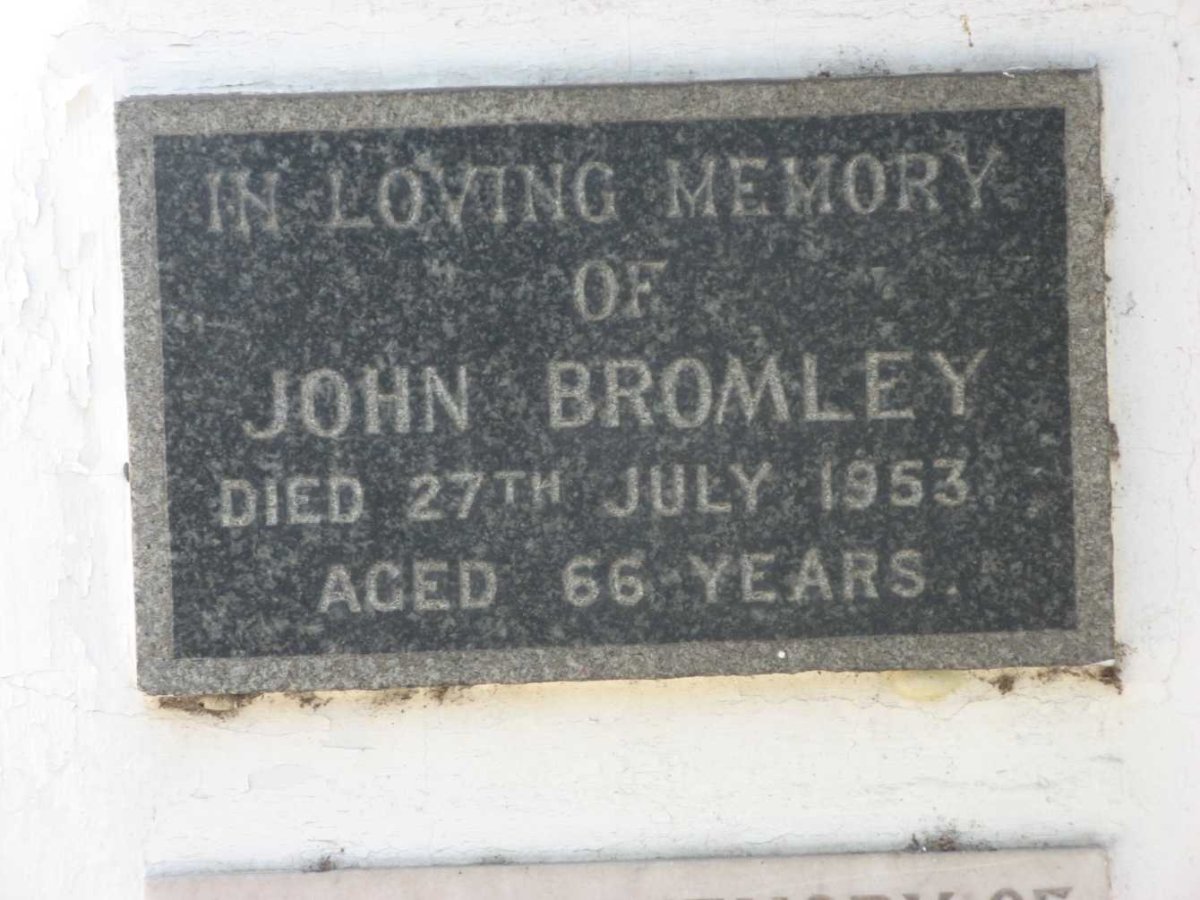 BROMLEY John -1953