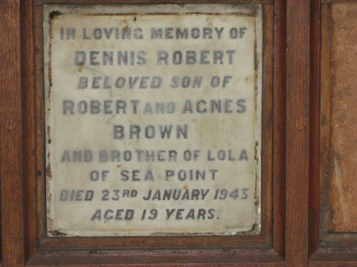 BROWN Dennis Robert -1943