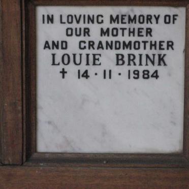 BRINK Louie -1984