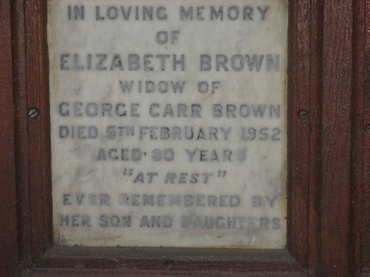 BROWN Elizabeth -1952