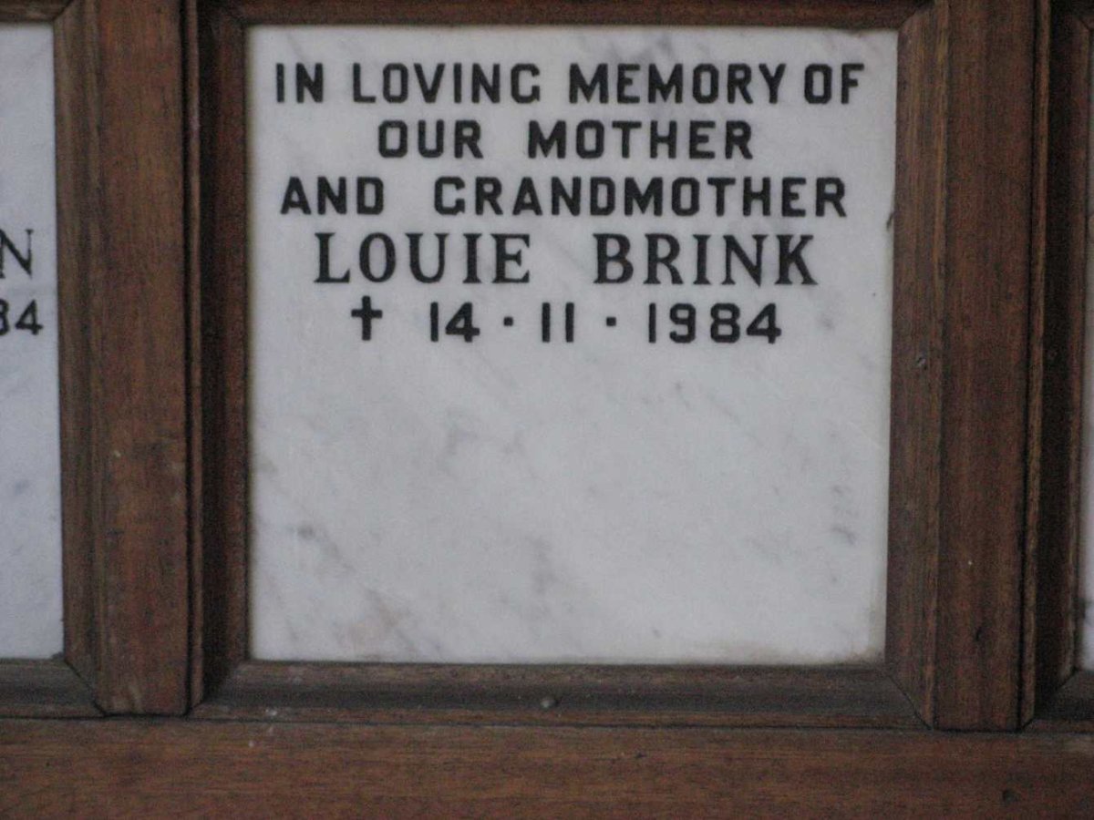 BRINK Louie -1984