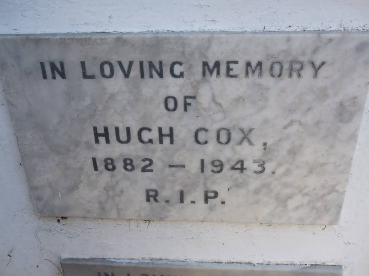 COX Hugh 1882-1943