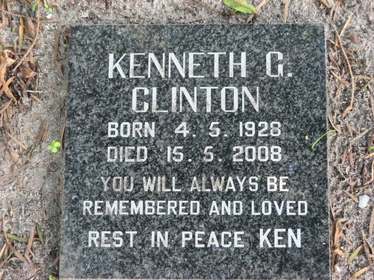 CLINTON Kenneth G. 1928-2008