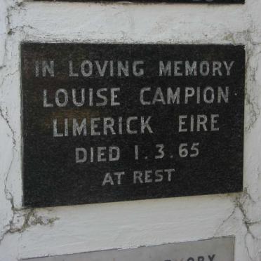 CAMPION Louise -1965
