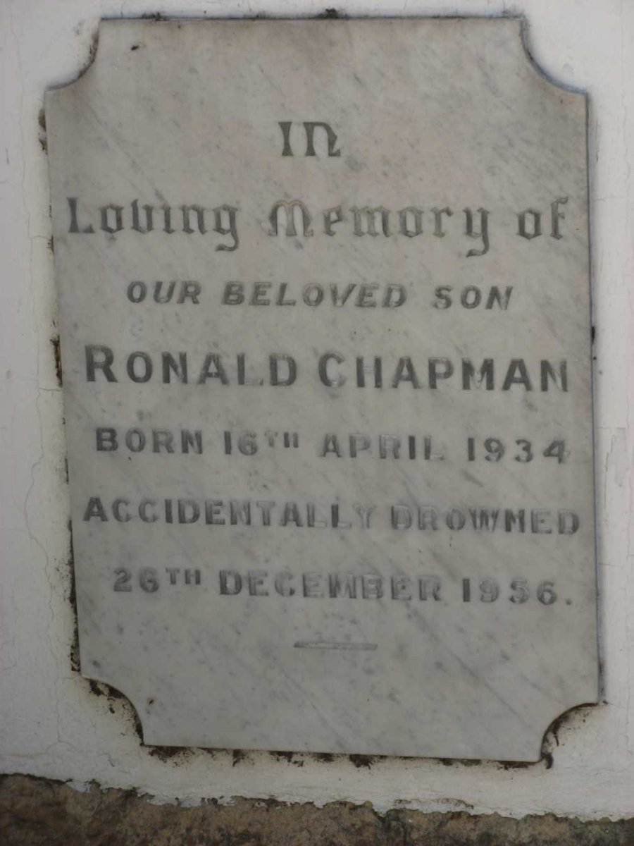 CHAPMAN Ronald 1934-1956