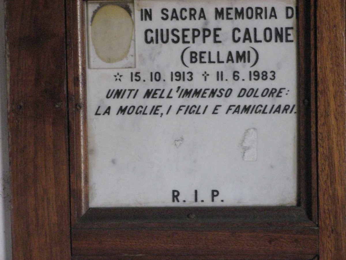 CALONE Giuseppe 1913-1983