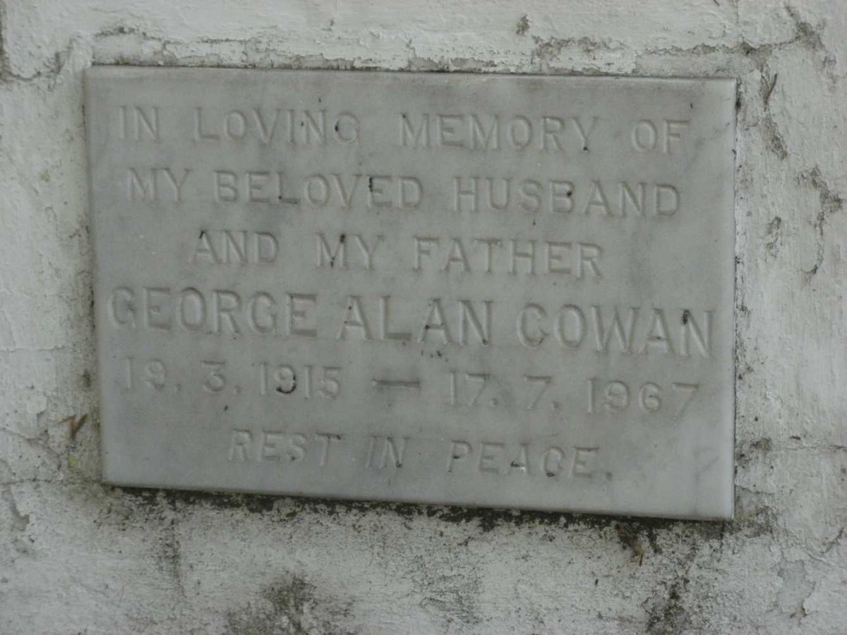 COWAN George Alan 1915-1967