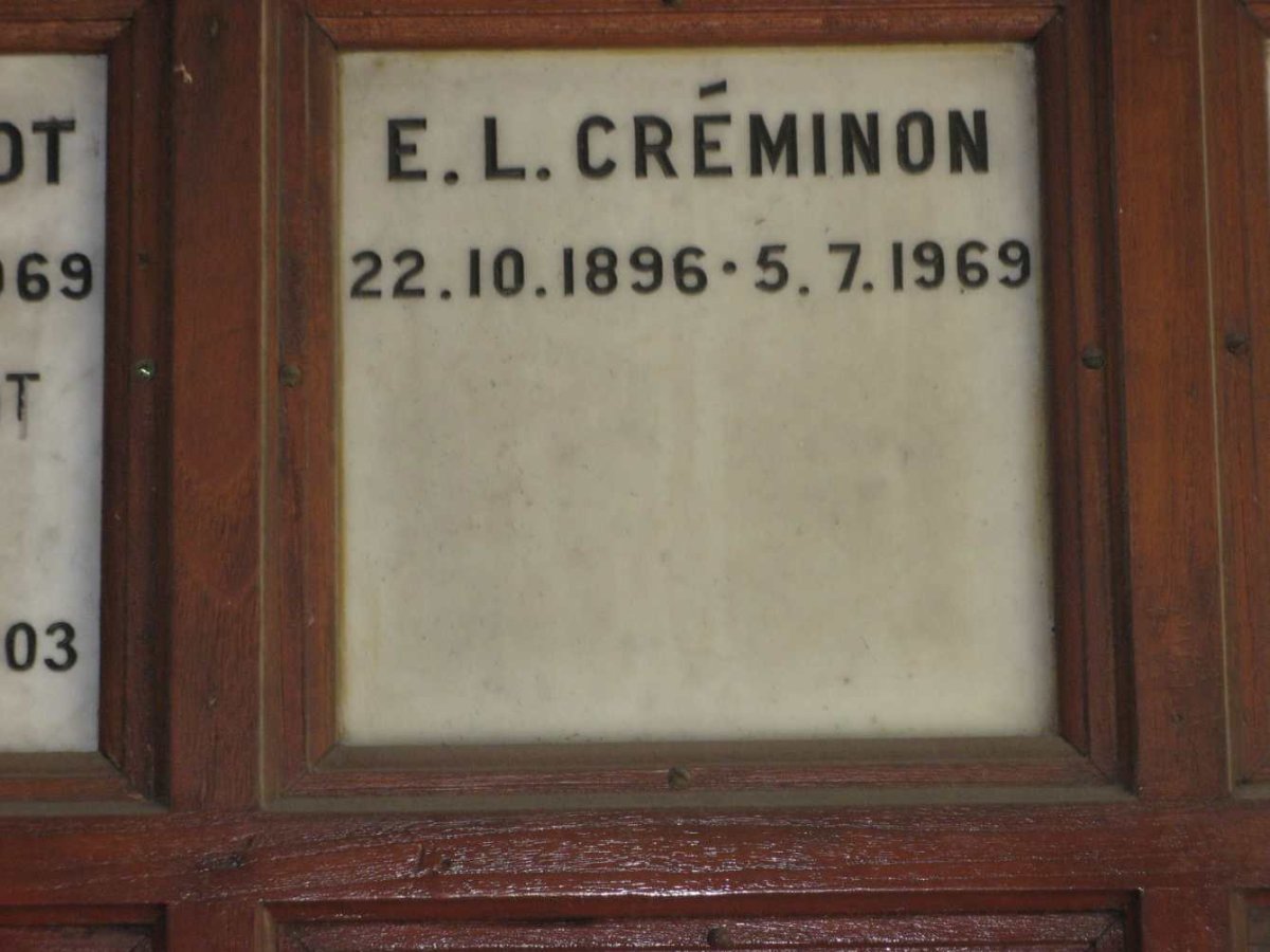 CREMINON E.L. 1896-1969