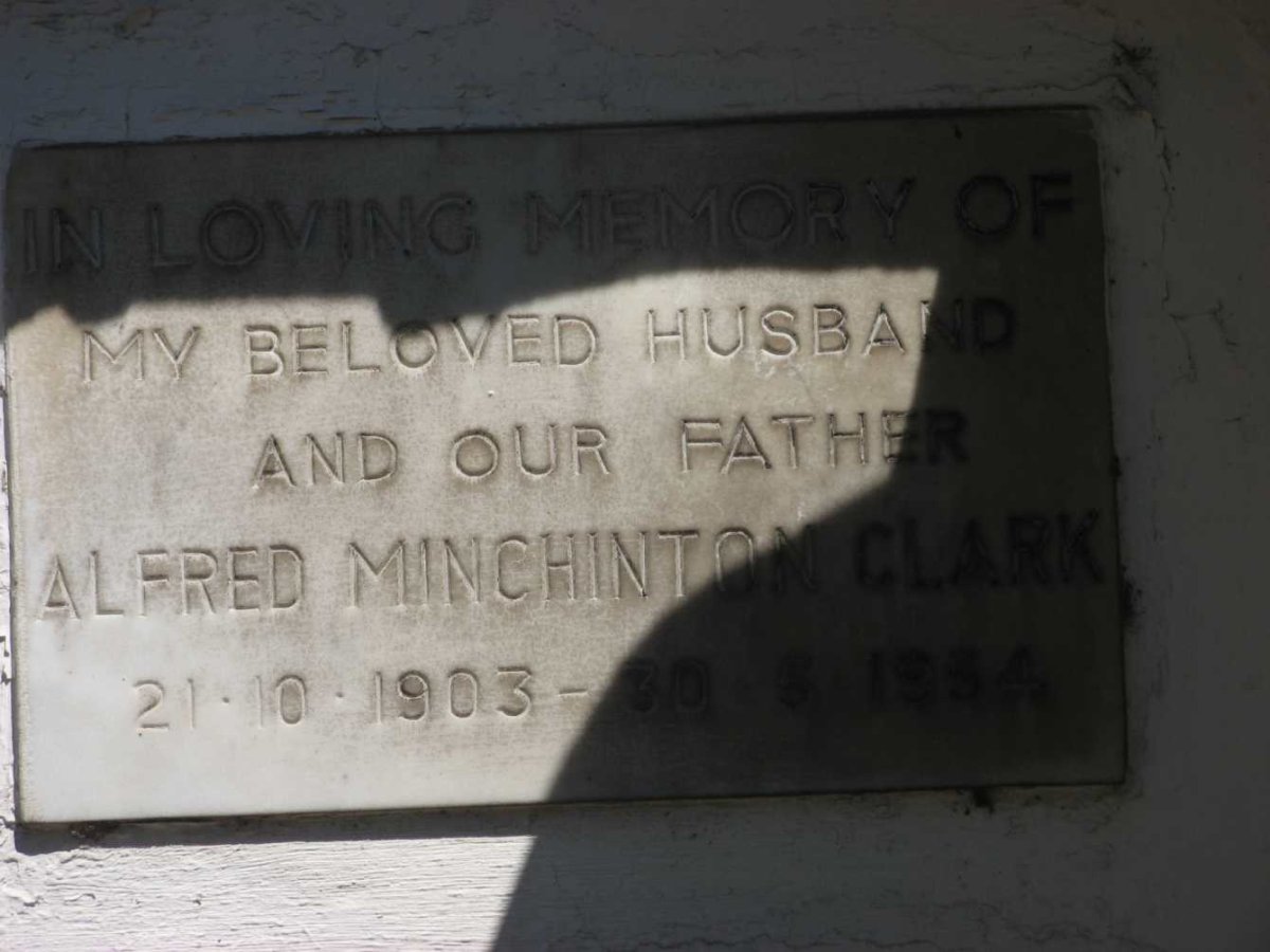CLARK Alfred Minchinton 1903-1954