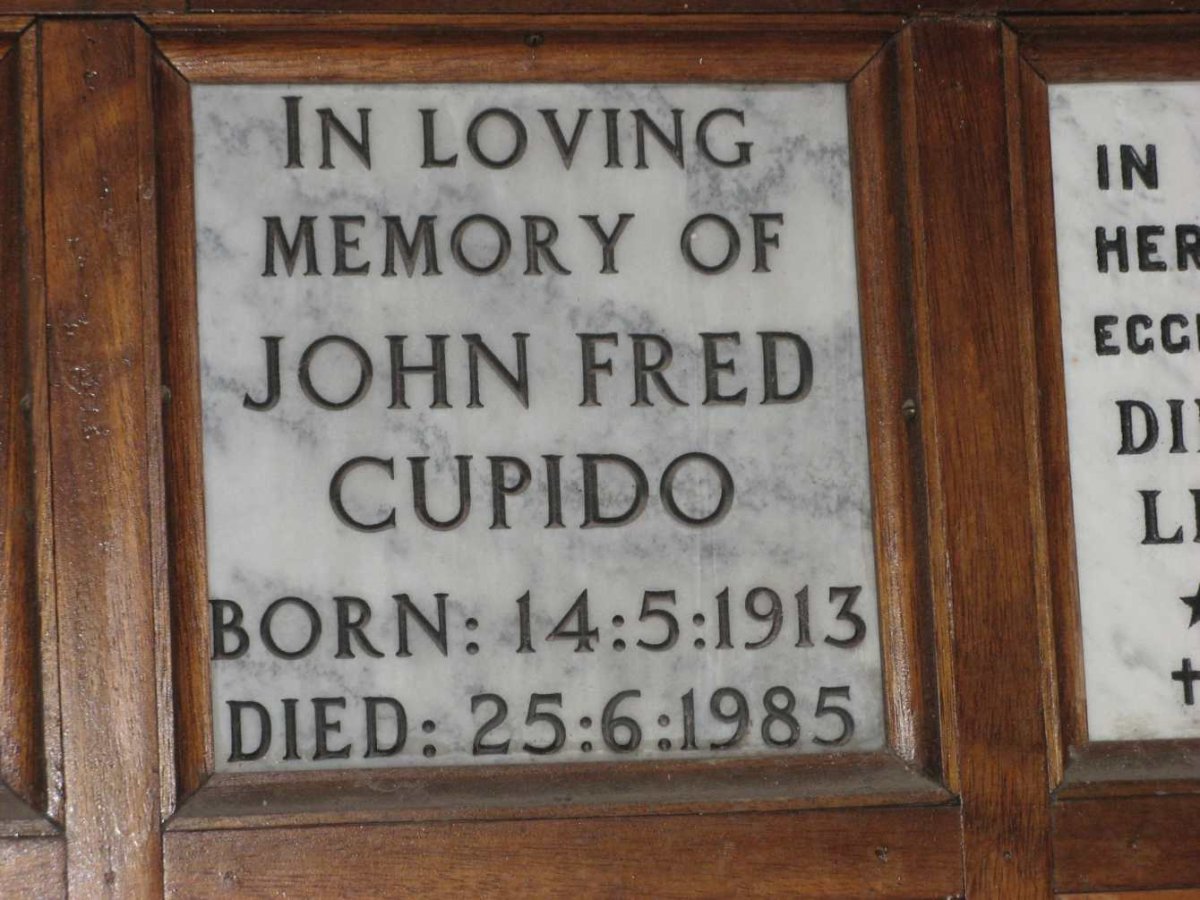 CUPIDO John Fred 1913-1985
