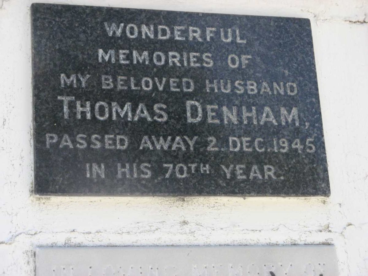 DENHAM Thomas -1945