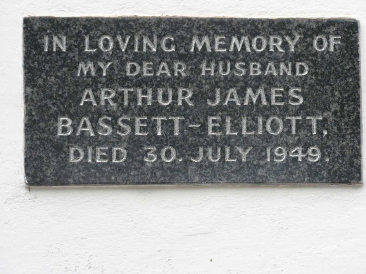 ELLIOTT Arthur James, BASSETT -1949