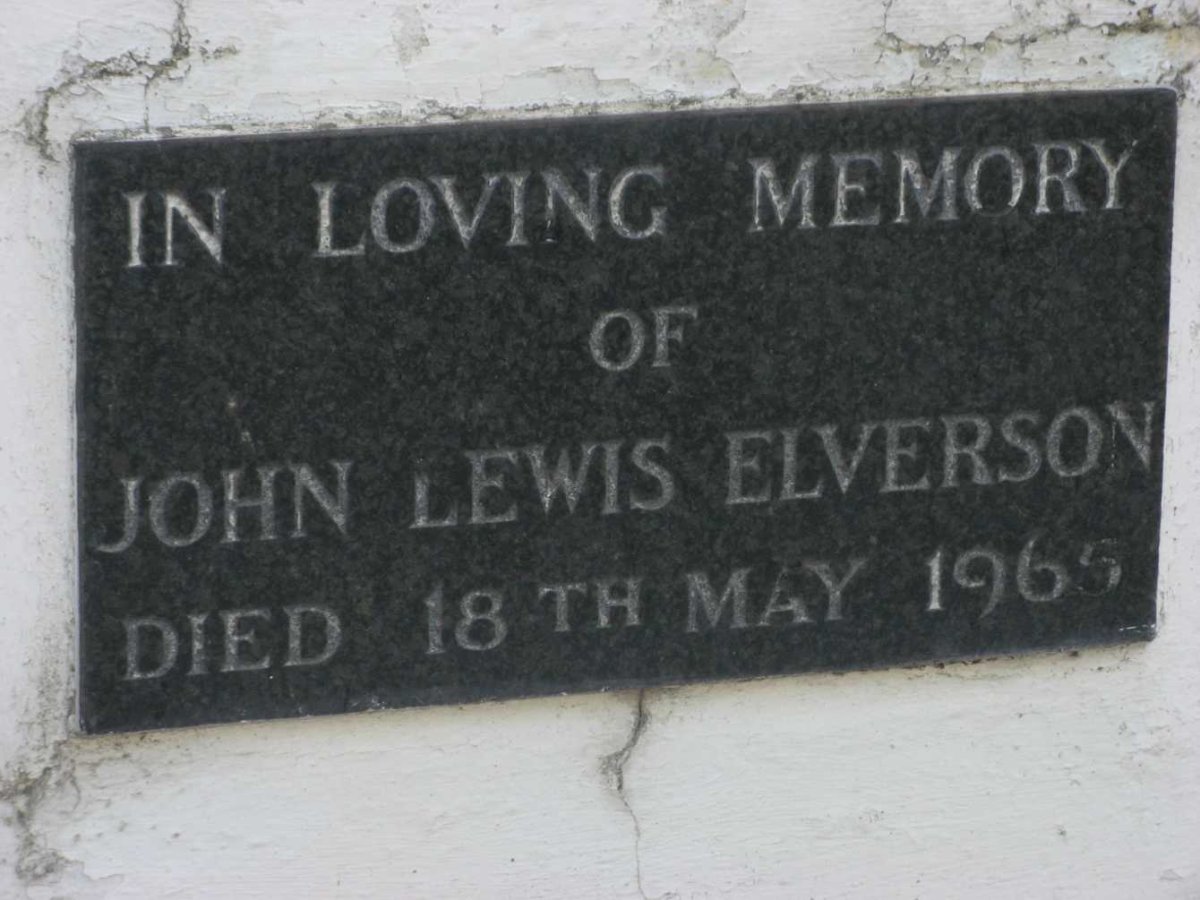 ELVERSON John Lewis -1965
