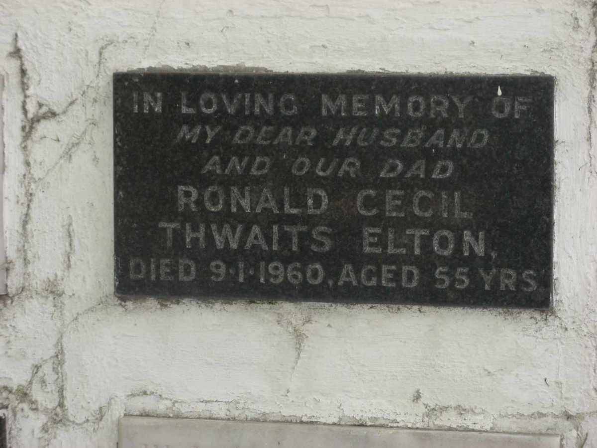 ELTON Ronald Cecil Thwaits -1960
