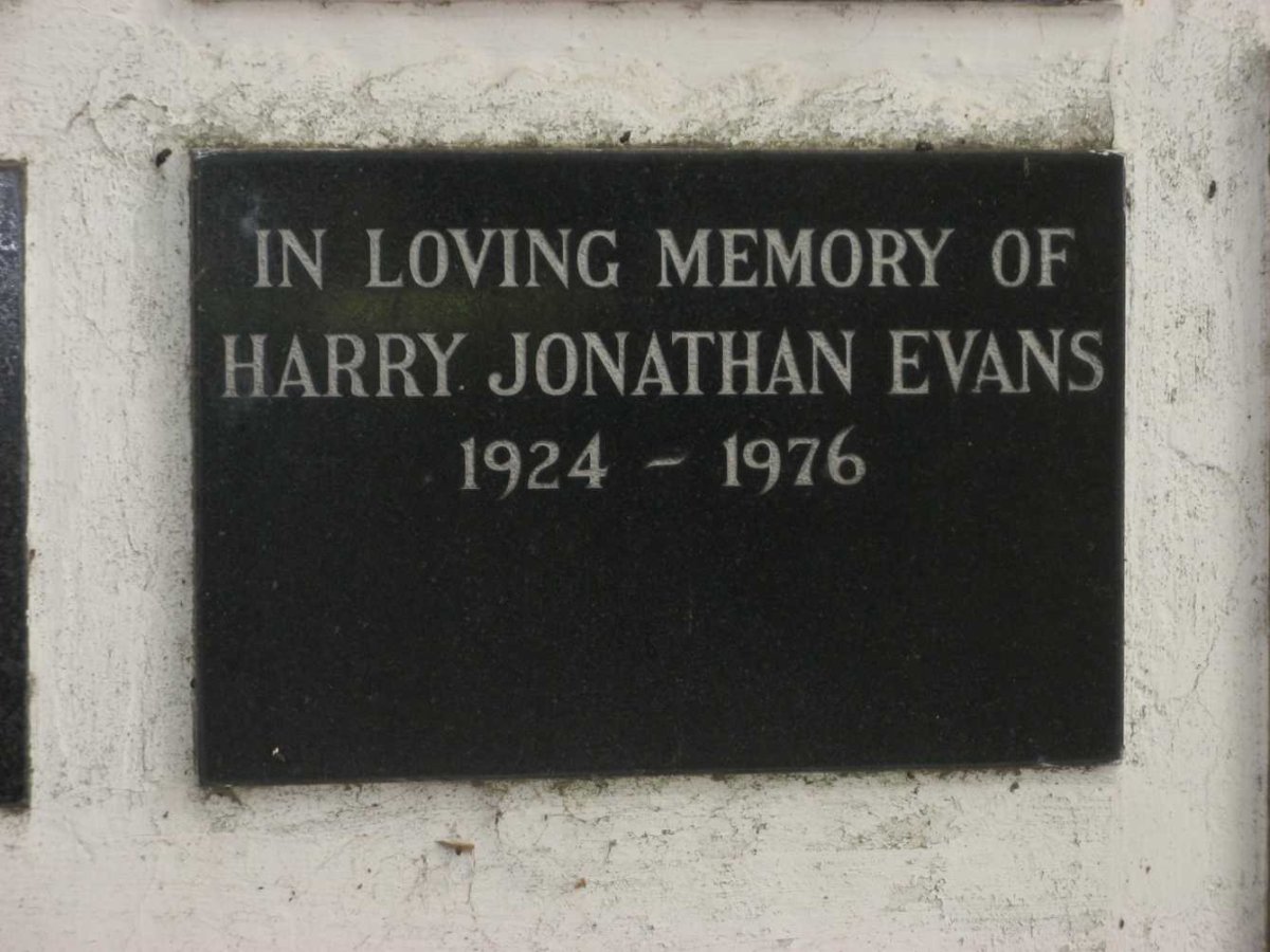 EVANS Harry Jonathan 1924-1976
