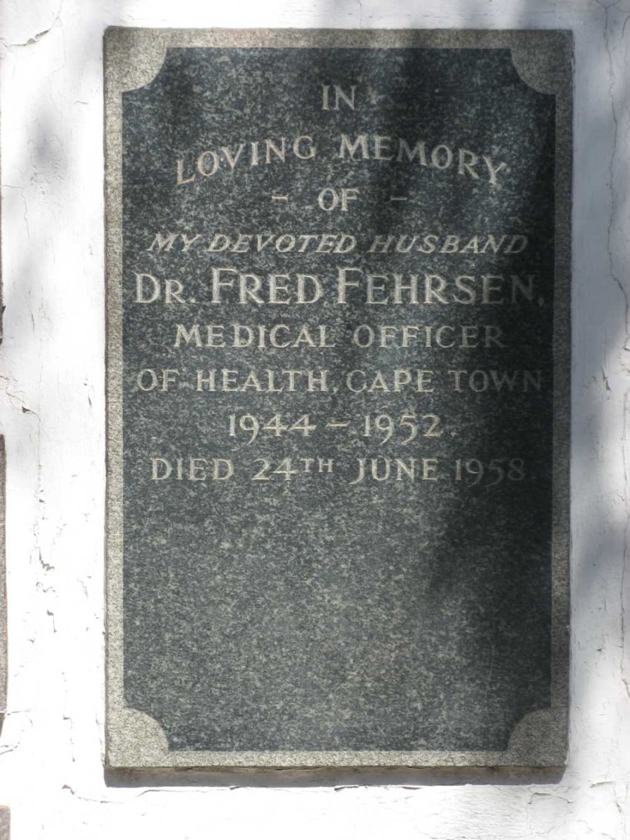 FEHRSEN Fred -1958