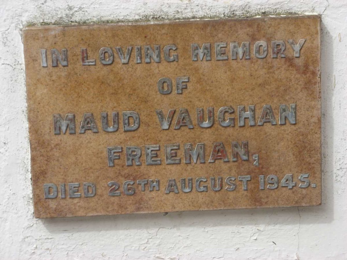 FREEMAN Maud Vaughan -1945