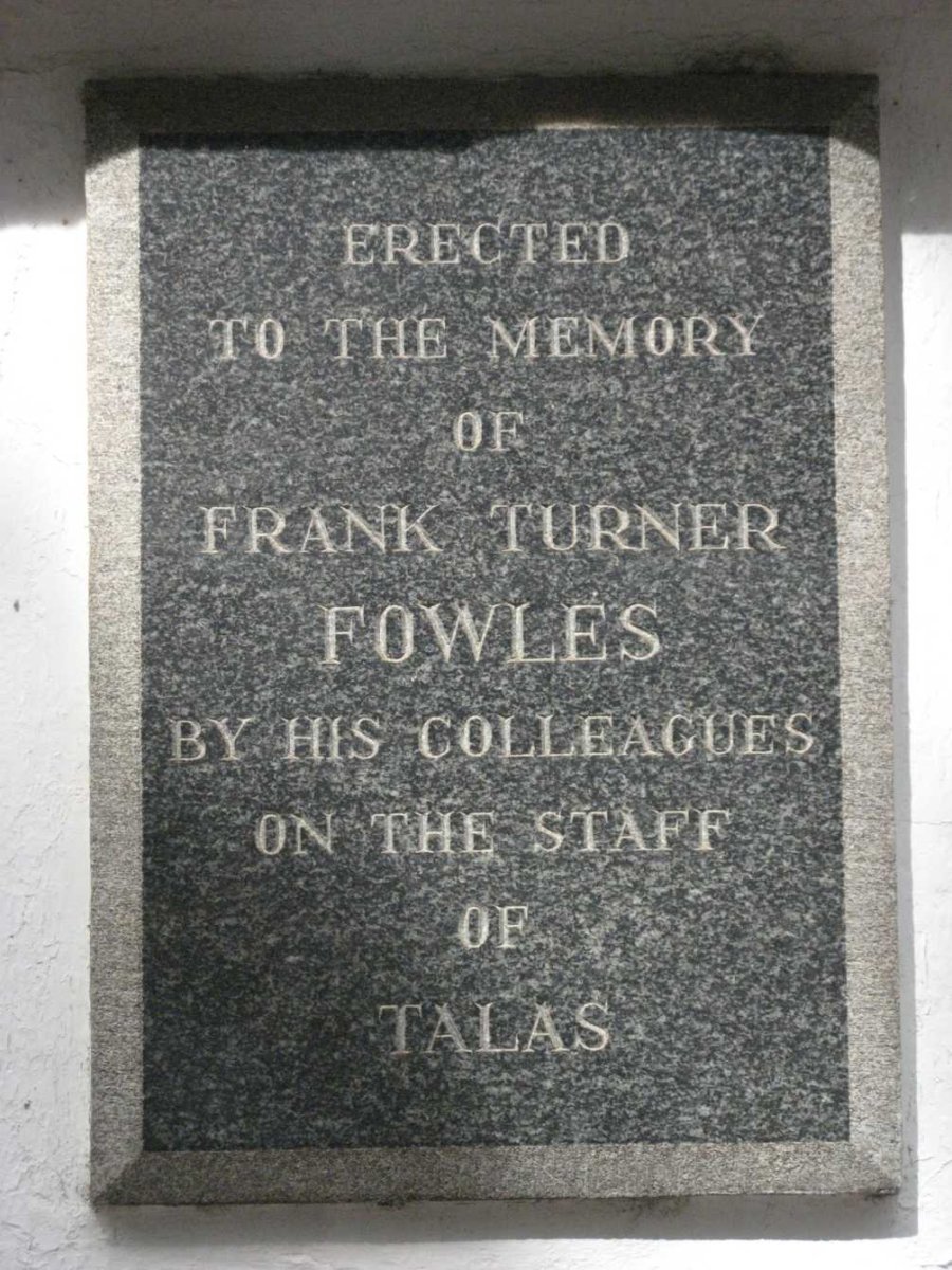 FOWLES Frank Turner