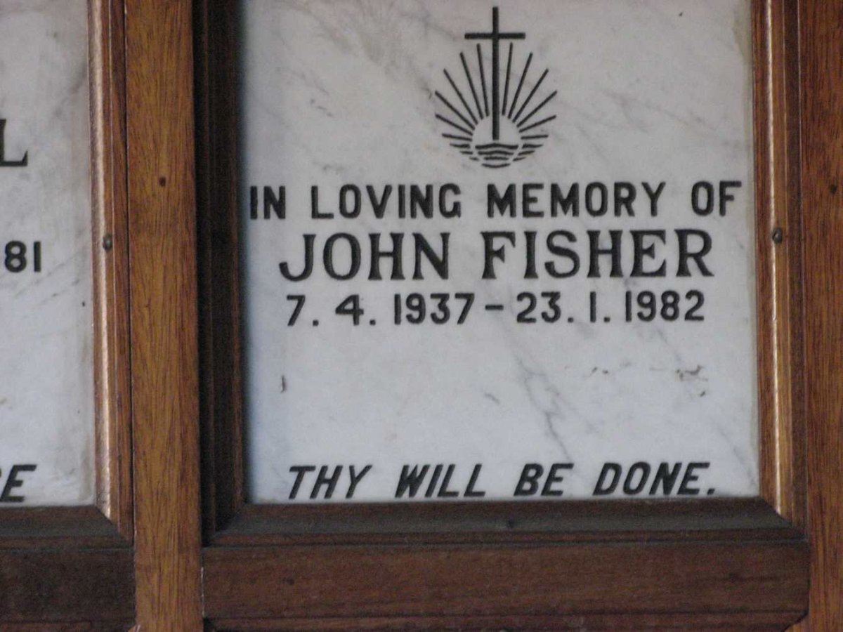 FISHER John 1937-1982