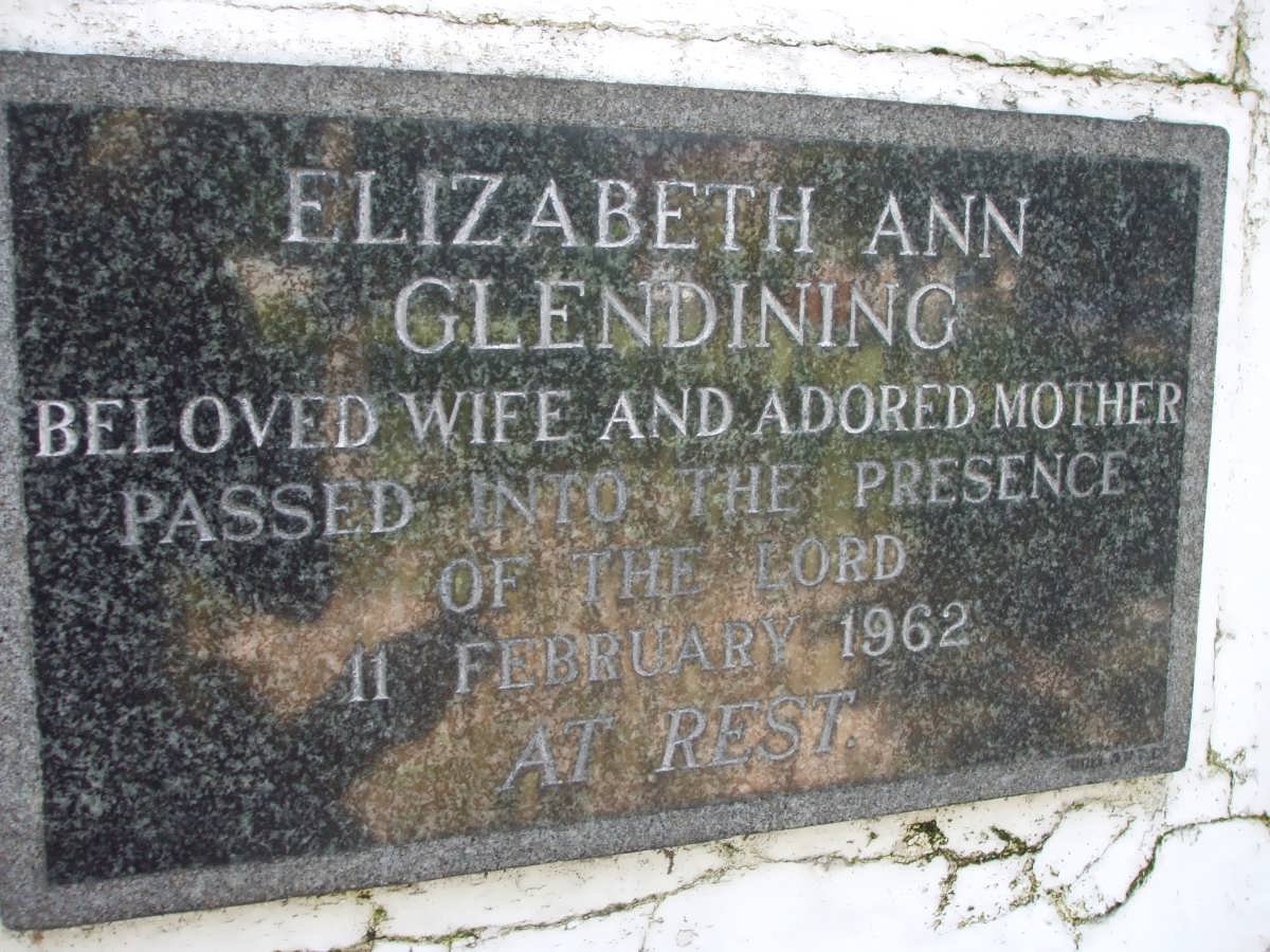 GLENDINING Elizabeth Ann -1962