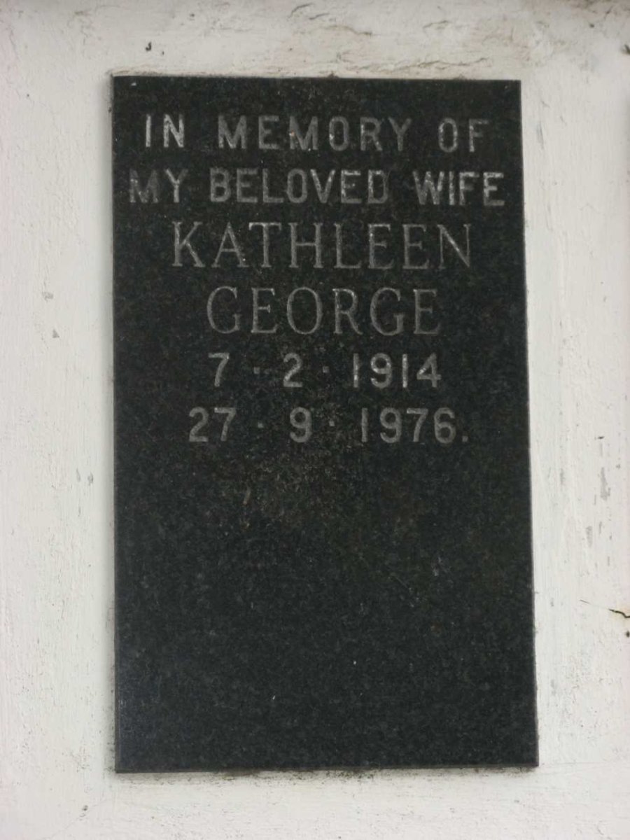 GEORGE Kathleen 1914-1976