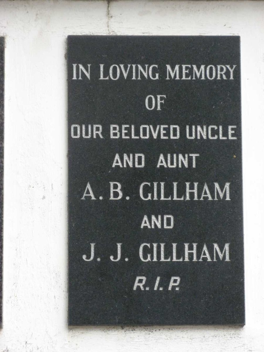 GILLHAM A.B. &amp; J.J.