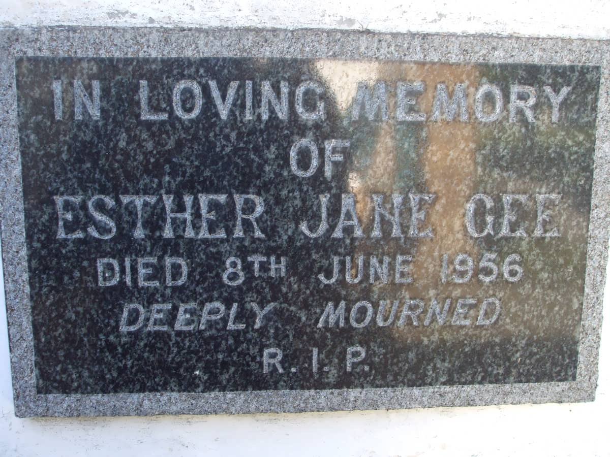 GEE Esther Jane -1956