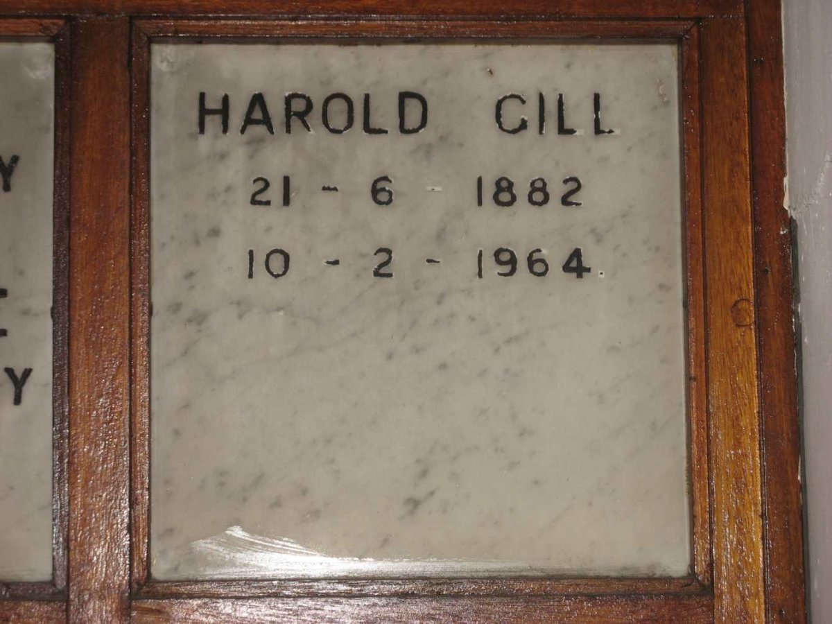 GILL Harold 1882-1964