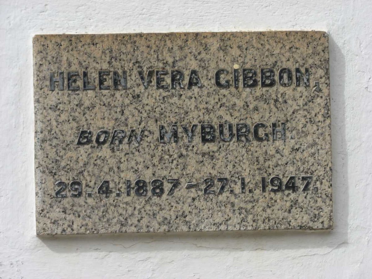 GIBBON Helen Vera  nee MYBURGH 1887-1947