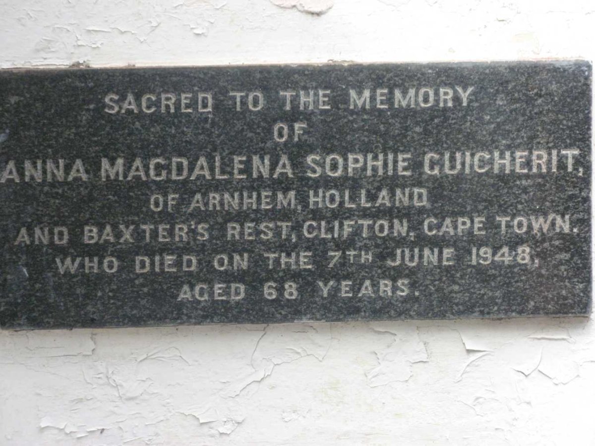 GUICHERIT Anna Magdalena Sophie -1948
