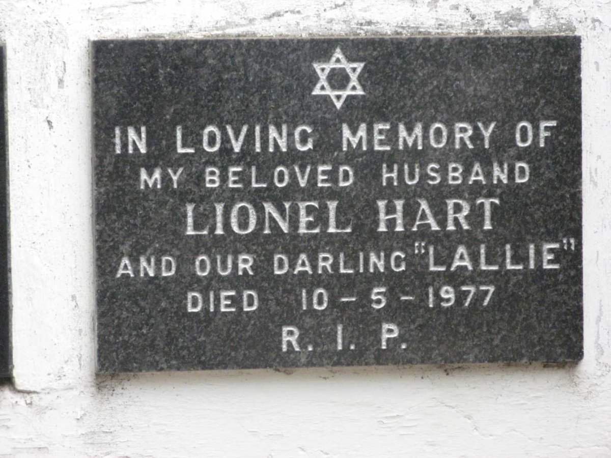 HART Lionel -1977