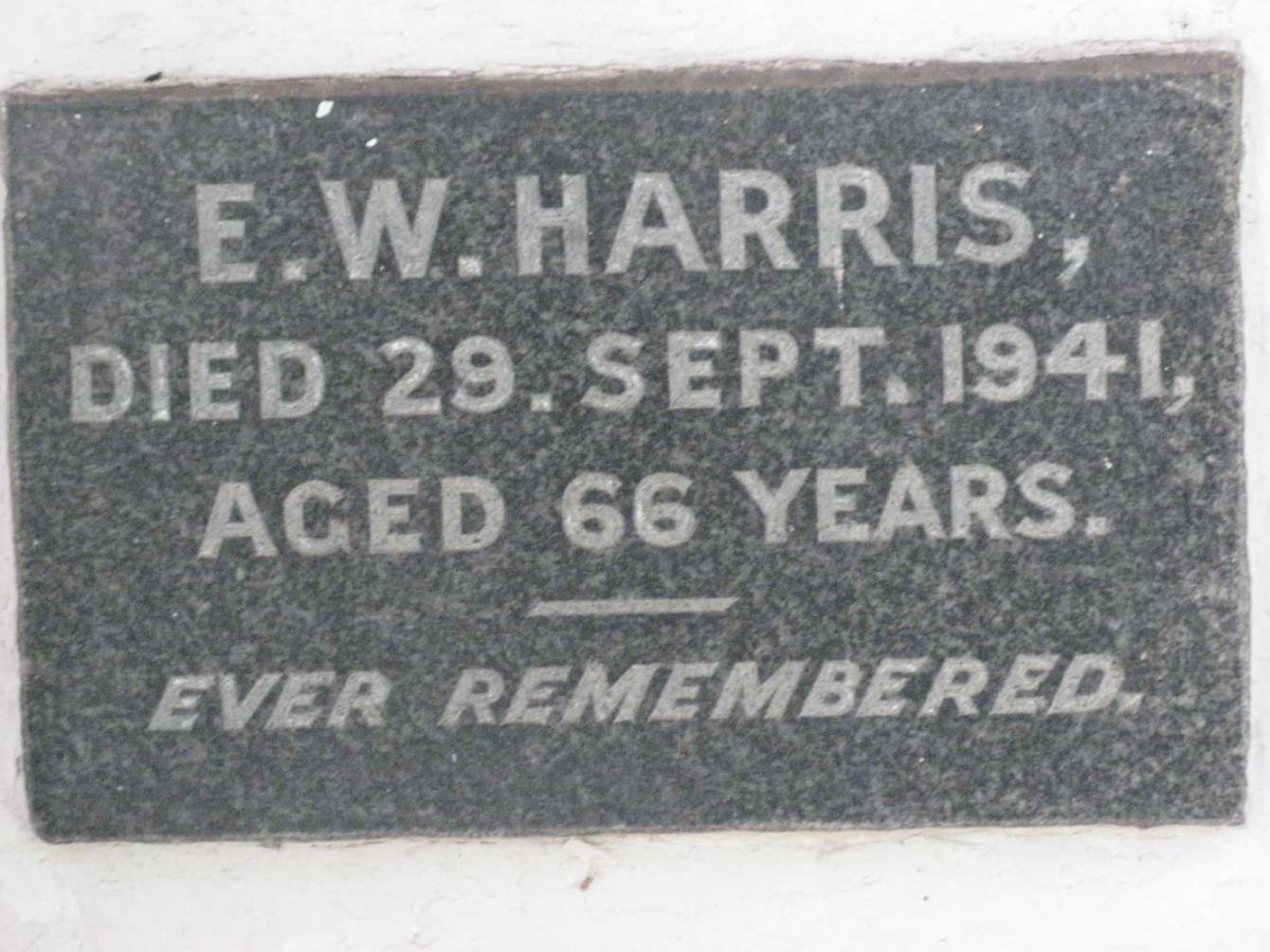 HARRIS E.W. -1941