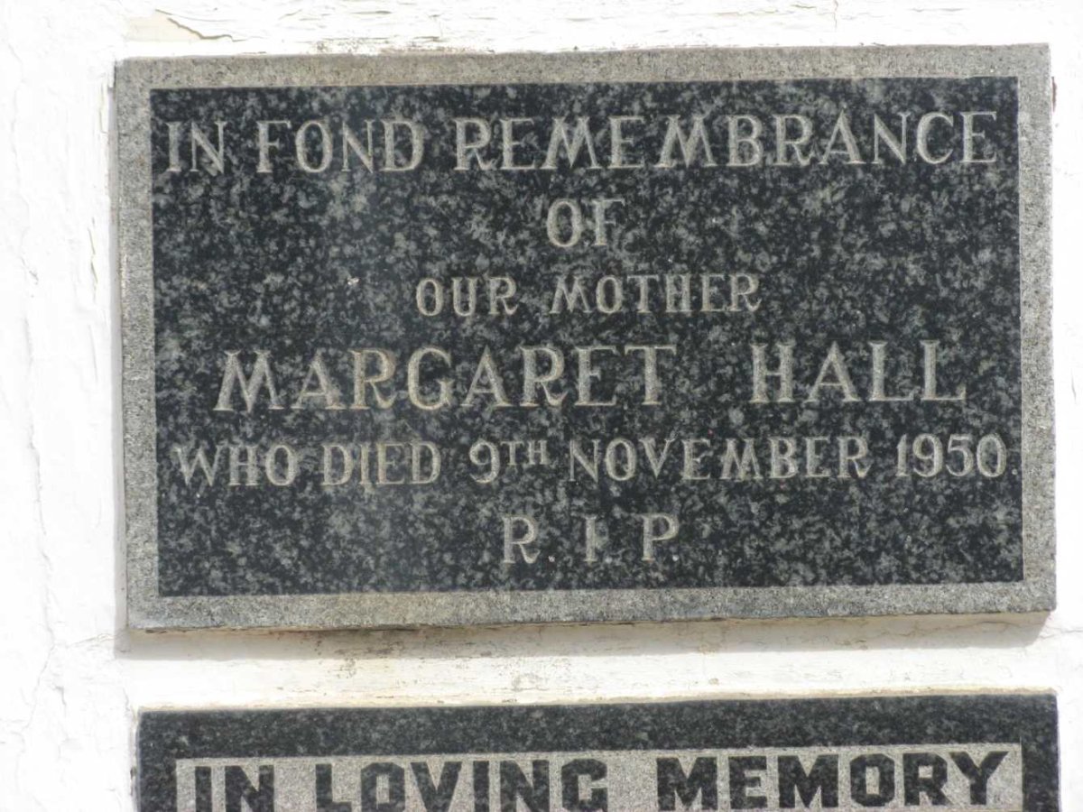 HALL Margaret -1950