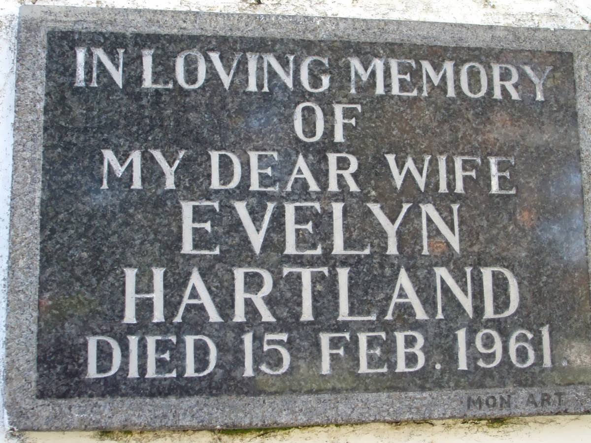 HARTLAND Evelyn -1961
