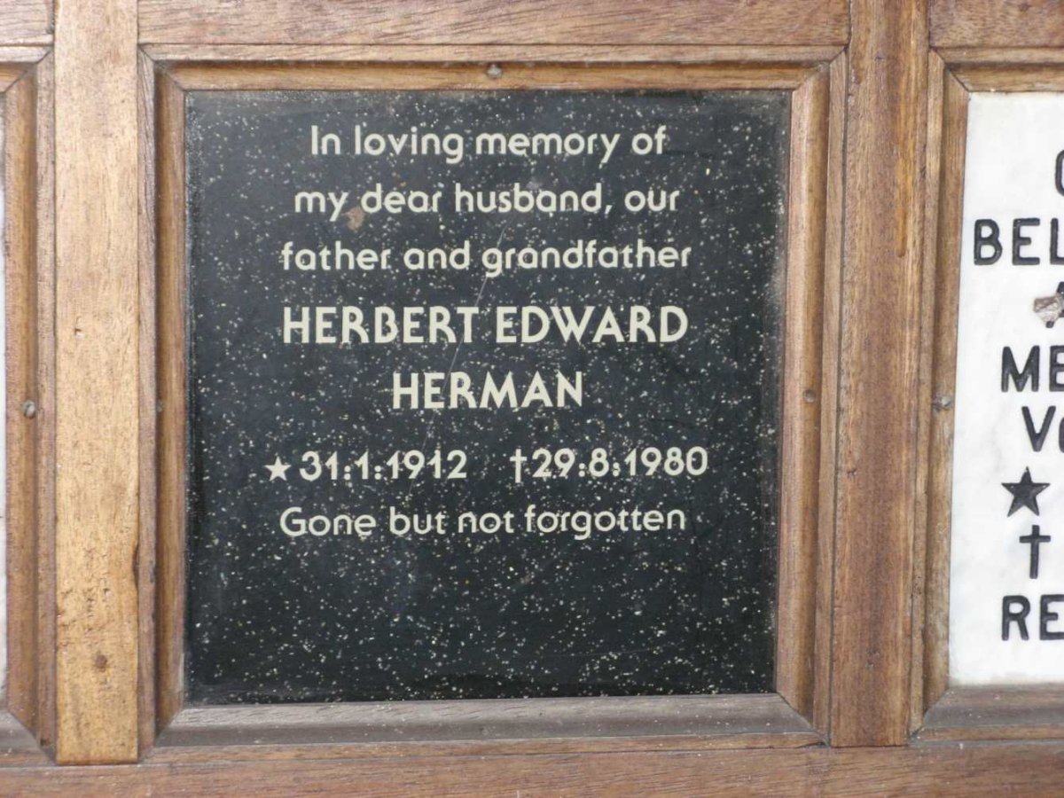 HERMAN Herbert Edward 1912-1980