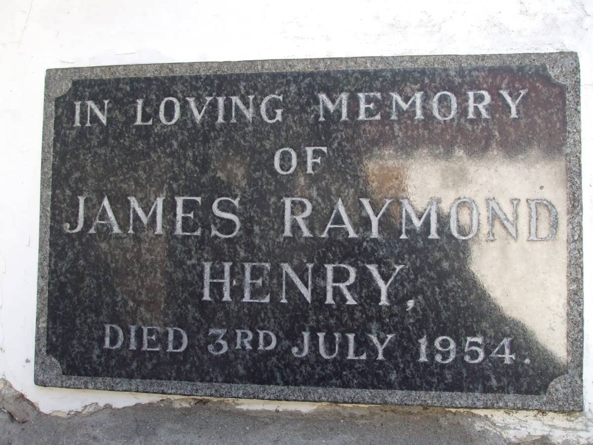 HENRY James Raymond -1954