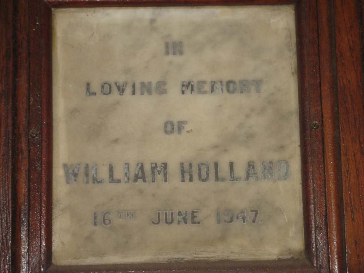 HOLLAND William -1947