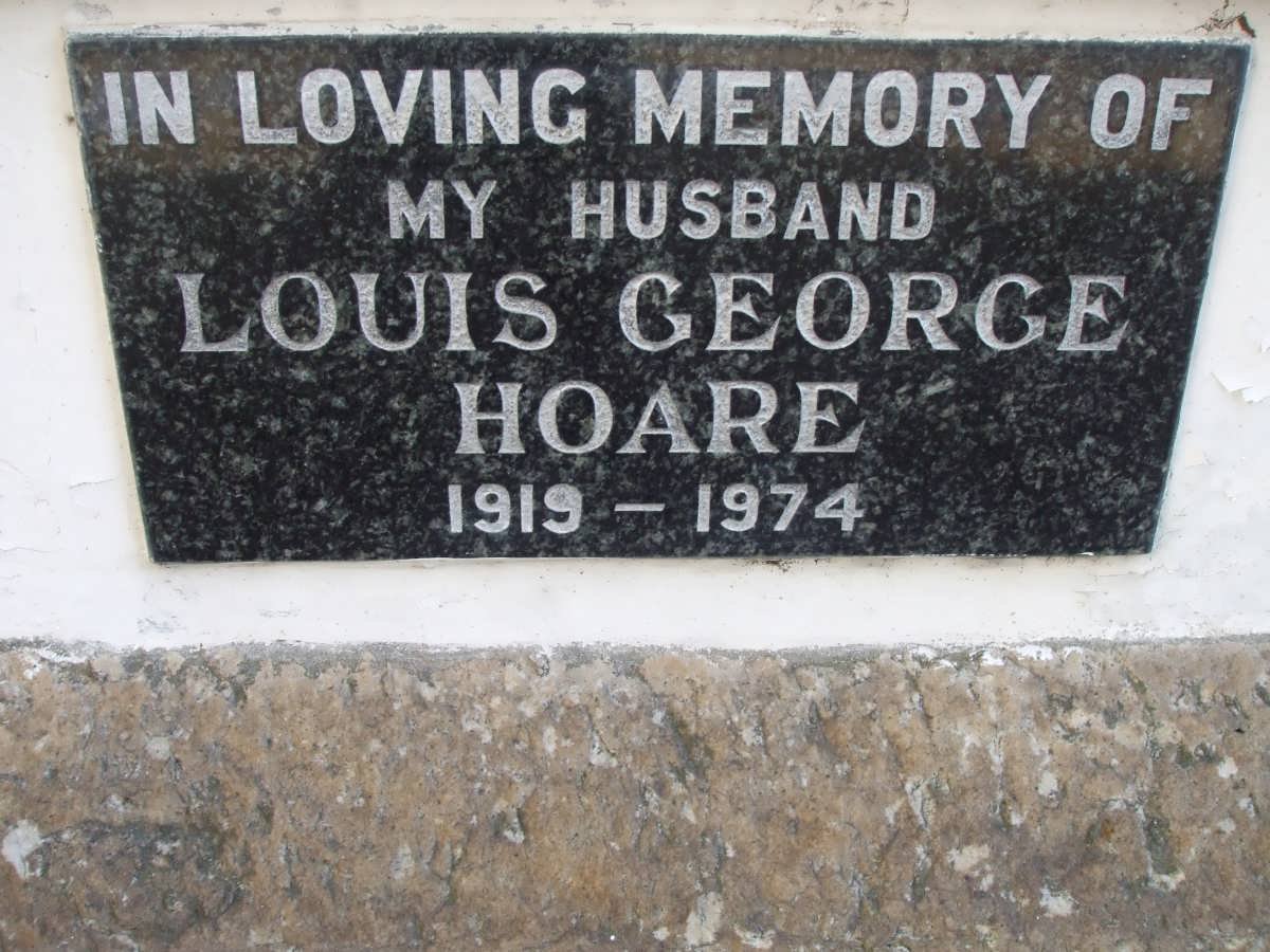 HOARE Louis George 1919-1974