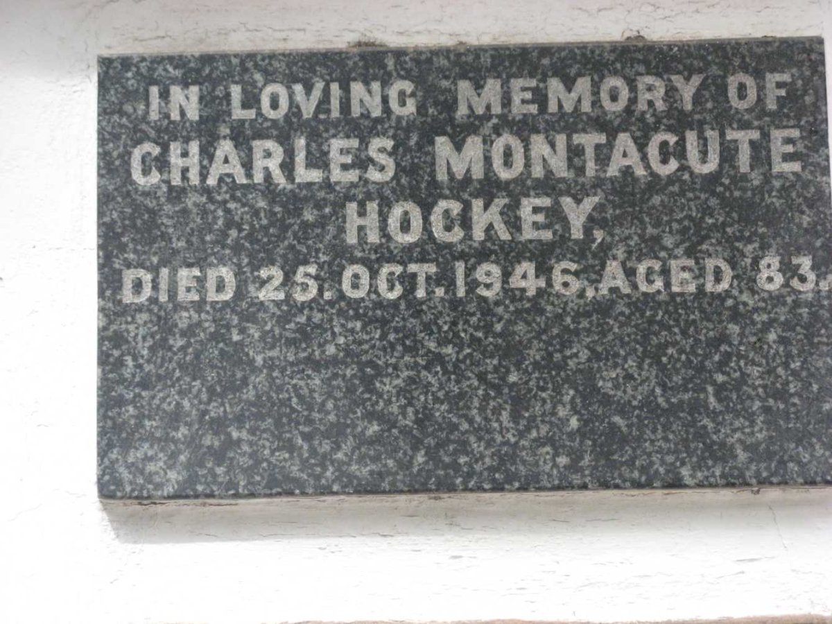HOCKEY Charles Montacute -1946