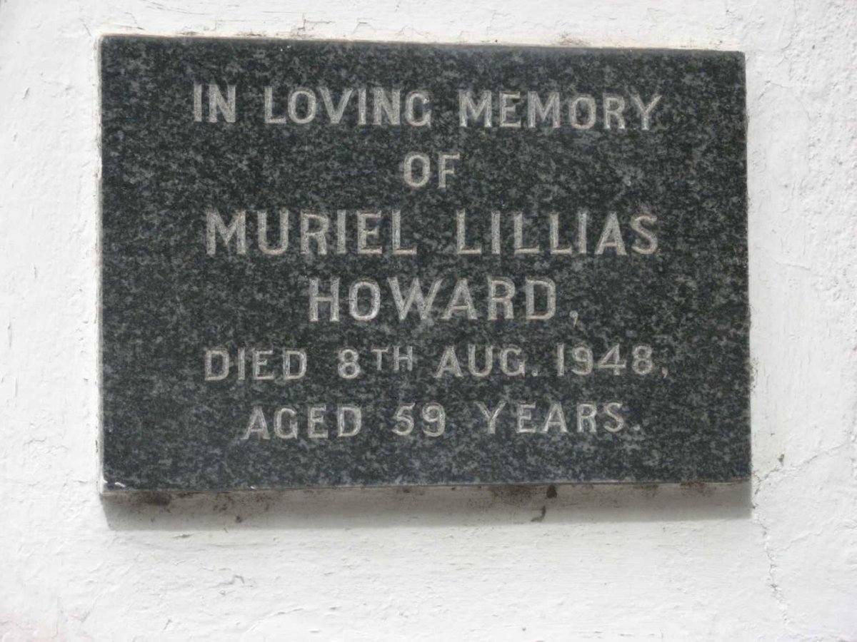 HOWARD Muriel Lillias -1948