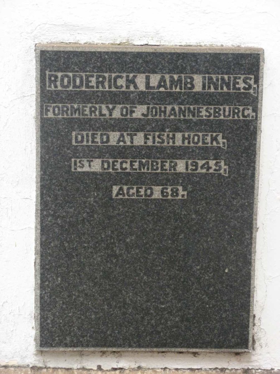 INNES Roderick Lamb -1945