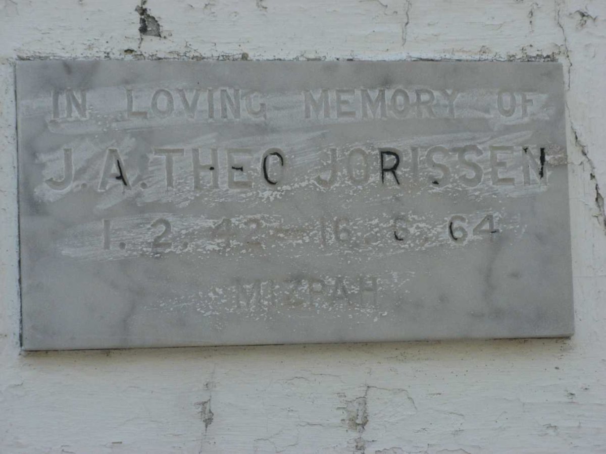 JORISSEN J.A. Theo 1942-1964