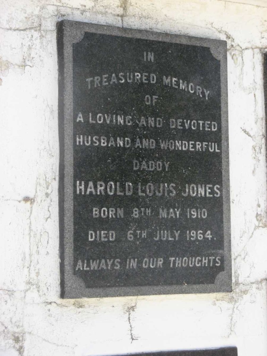 JONES Harold Louis 1910-1964