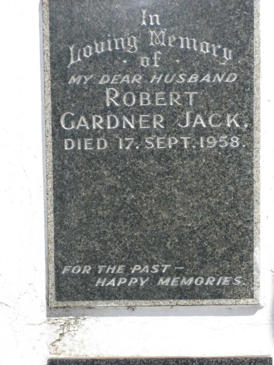 JACK Robert Gardner -1958